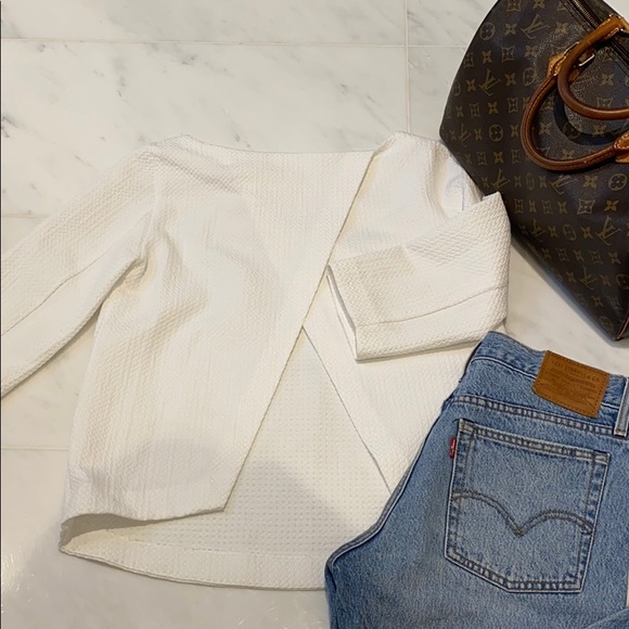 Club Monaco open back textured sweater - Picture 2 of 4